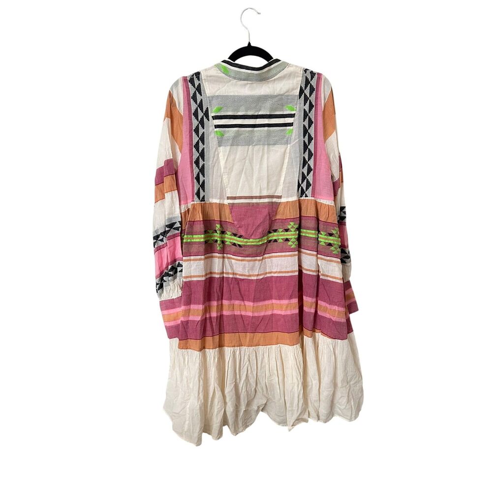 DEVOTION TWINS Patterned Boho Summer Dress Small NEW NWT - Picture 3 of 5